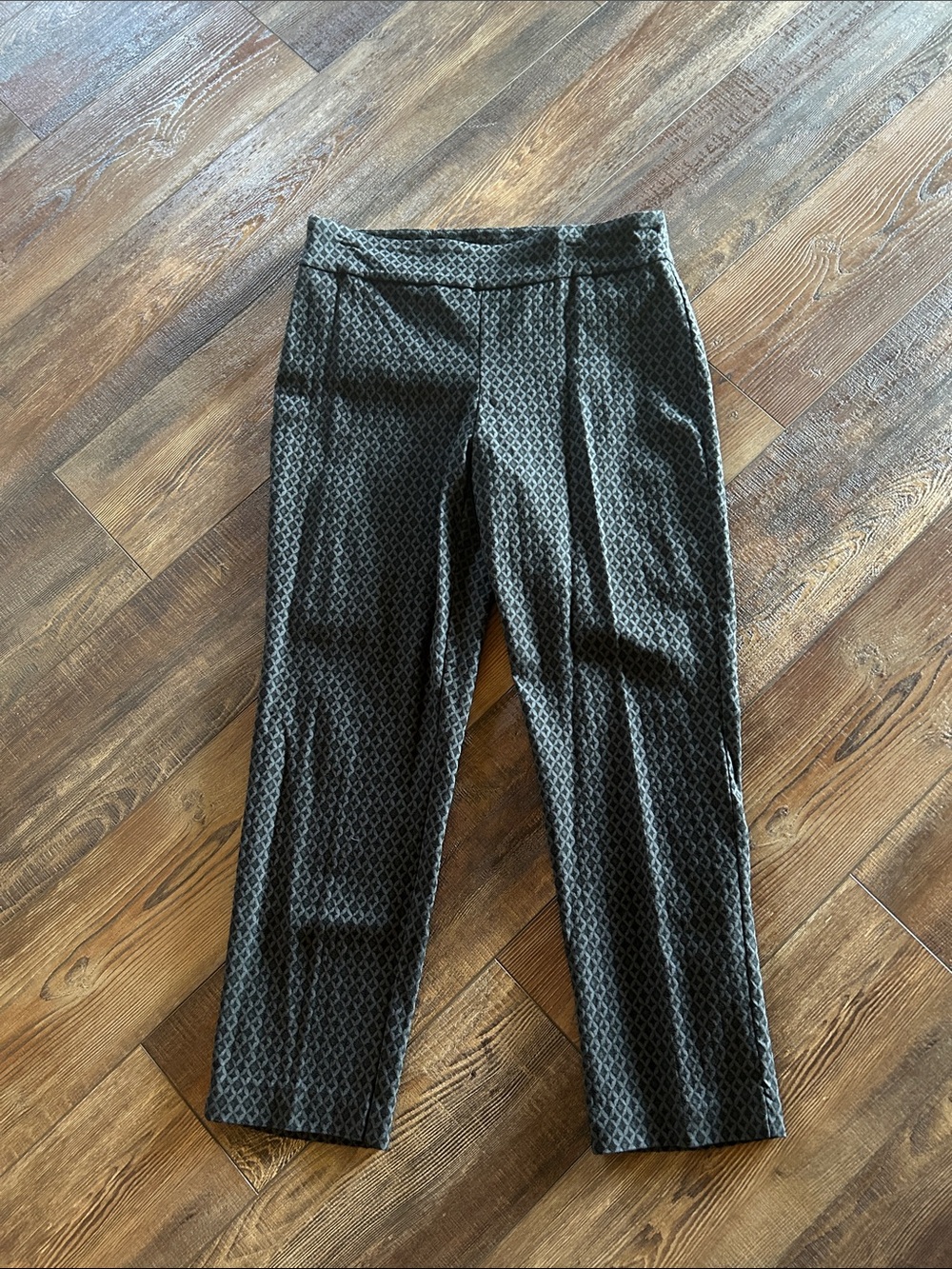 Counterparts Black Geometric Ankle Pants